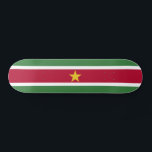 Skate Suriname Flag<br><div class="desc">Patriotic flag of Suriname.</div>