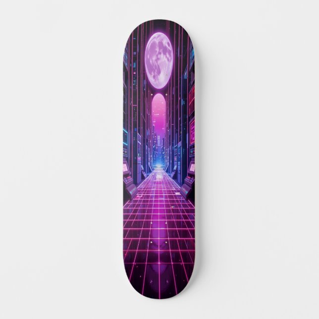 Skate Synthwave Shred Edition 4 (Frente)
