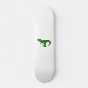 Skate T rex dinossauro - Escolher cor de fundo