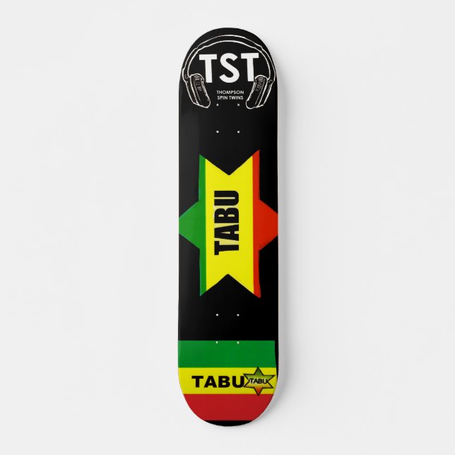 Skate TABU Dan OFFICIAL Skateboard, deck de 7 ¾" (Frente)
