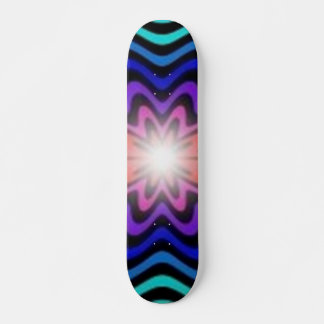 Skate Tabuleiro Abstrato Colorido