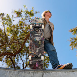 Skate Tabuleiro Anatômico Cyborg