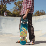 Skate Tabuleiro de Alienígena psicodélico para personali<br><div class="desc">Torne esta Alienígena Psicodélica skate seu próprio skate adicionando seu texto. Para acessar ferramentas avançadas de edição, vá para "Personalizar este modelo" e clique em "Detalhes", role para baixo e pressione o link "clicar para personalizar mais". Ideal para qualquer ocasião como aniversário ou graduação, para skatistas que amam o estilo...</div>