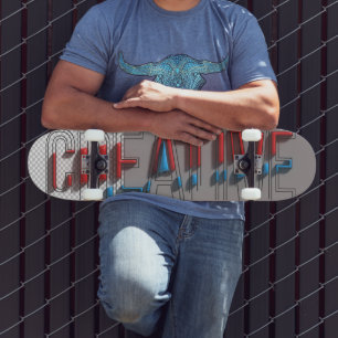 Skate Tabuleiro de Arte da Linha Retroativa Negrito, Mod