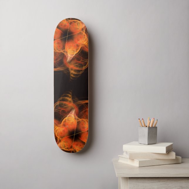 Skate Tabuleiro de artes Abstrato (Arte de parede)