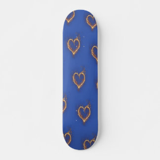Skate Tabuleiro de Corações Flaming