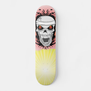 Skate Tabuleiro de crânio.