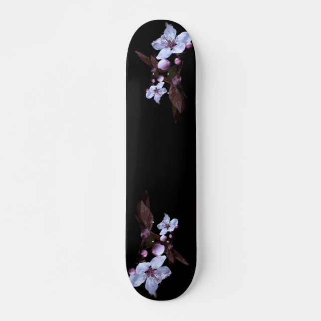 Skate Tabuleiro de Flor Delicado (Frente)