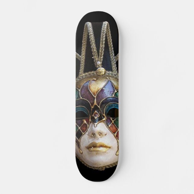 Skate Tabuleiro de Máscaras Veneza (Frente)
