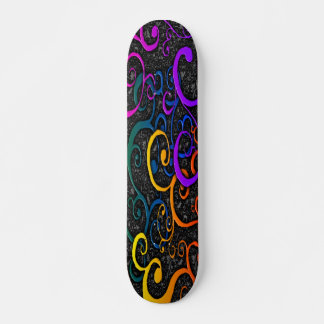 Skate Tabuleiro de Padrões de Fardo Colorido