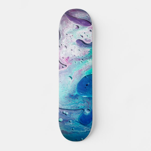 Skate Tabuleiro de Pintura Fluid (Frente)