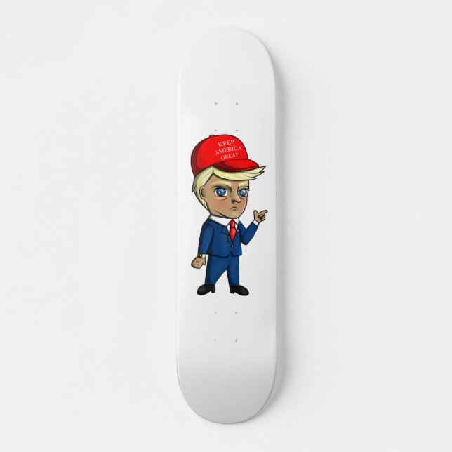 Skate Tabuleiro-de-ski-chibi (Frente)