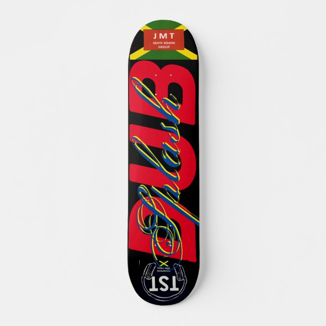 Skate Tabuleiro DUBSPLASH JMT, deck de 7¾" (Frente)