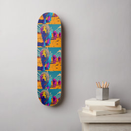 Skate Tabuleiro Funky para Cachorros Amantes