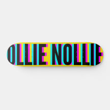 Tabuleiro legal Ollie Nollie Amarelo-Amarelo-Amare