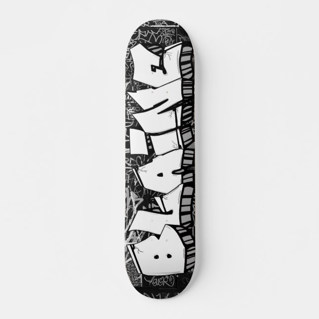 Skate Tabuleiro Personalizado de Grafite Blaine (Frente)