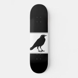 Skate Tabuleiro Preto Raven Negro