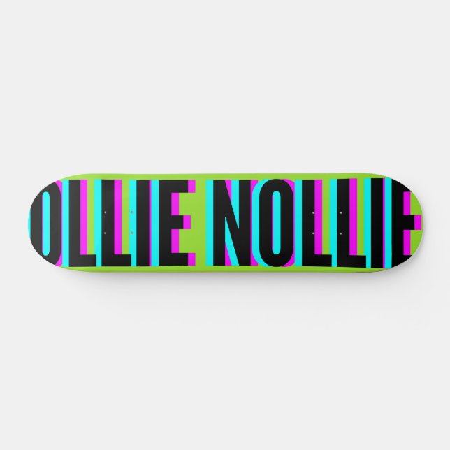 Skate Tabuleiro Verde Ollie Nollie Verde legal (Horz)