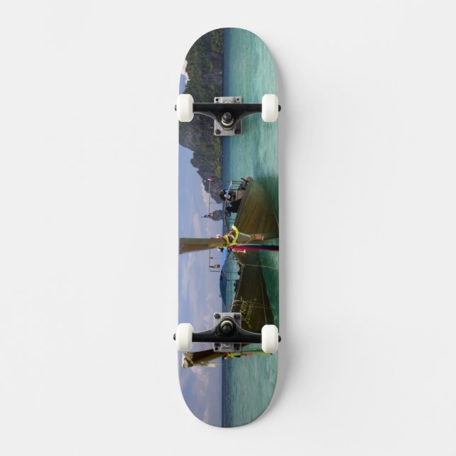 Skate Tailândia, Ilha Phi Phi Don, praia de Yong Kasem, (Frente)