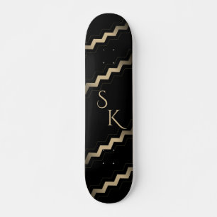 Skate Tan e Black Zigzag