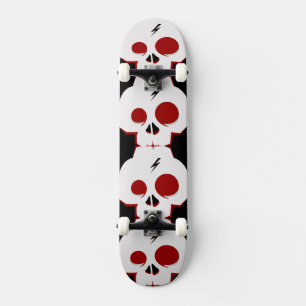 Skate Tapete de crânio engraçado, pano de bico de monstr