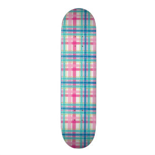 Skate Tartan, teste padrão da xadrez