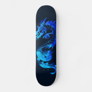 Skate Tatuagem do Dragão Azul