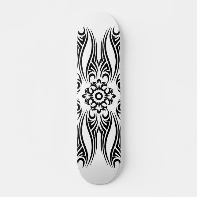 Skate Tatuagem Negra Tribal 1 (Frente)