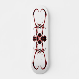 Skate Tatuagem Tribal Braço Banda vermelho e preto
