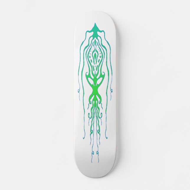 Skate Tatuagem Tribal Poltopus Squid (Frente)