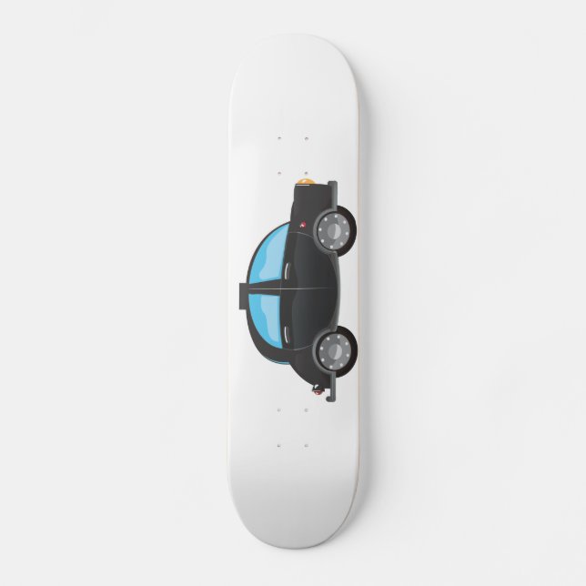 Skate Táxi Preto (Frente)
