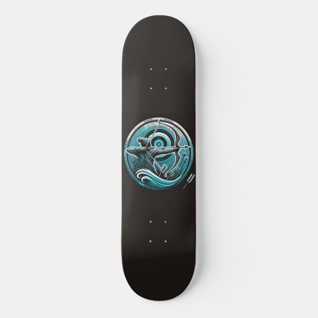Skate Teal Archer (Frente)