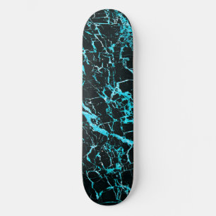 Skate Teal e Black Marble,