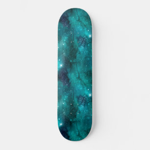 Skate Teal Galaxy Series Design 8
