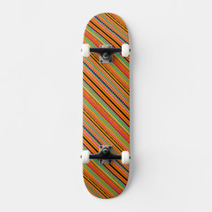 Skate Tecido de design de padrões aztec nativo, de cor b