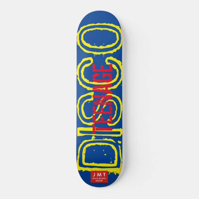 skate TEENAGE DISCO (Frente)