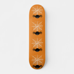 Skate Teia de Aranha de Halloween