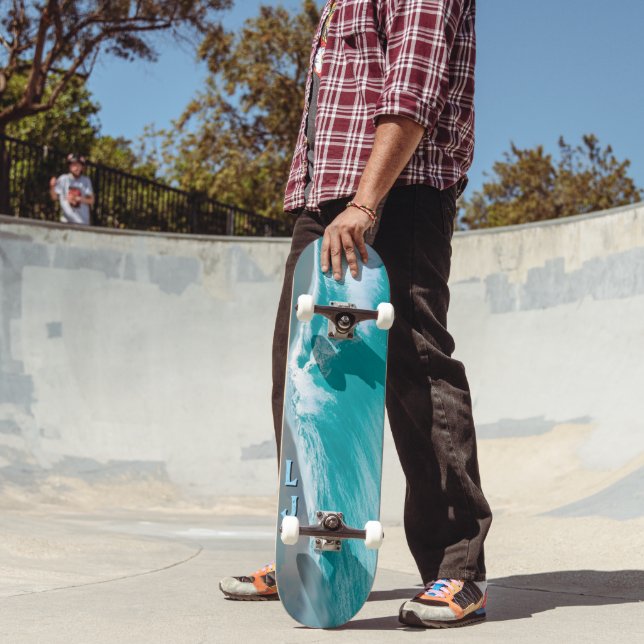 Skate Tema de Onda Personalizada do Oceano (Ao ar livre 2)