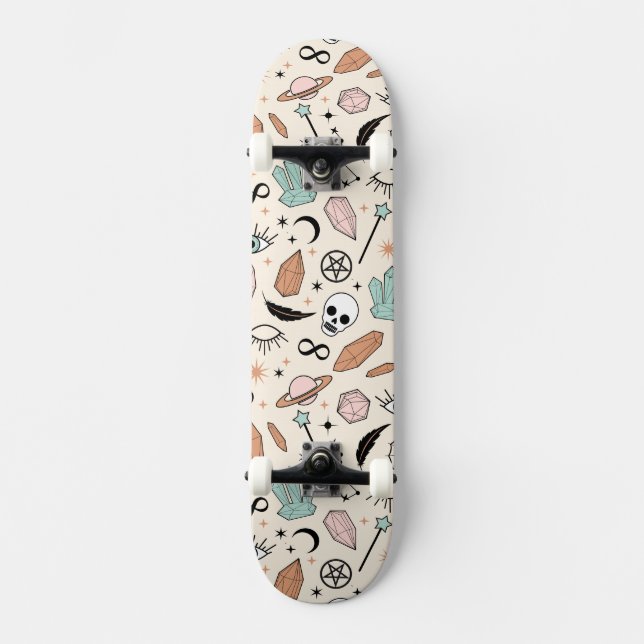 Skate Tema de ortografia mágica (Frente)