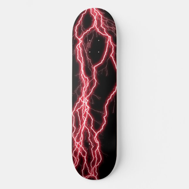 Skate Tempestade Elétrica Vermelha (Frente)