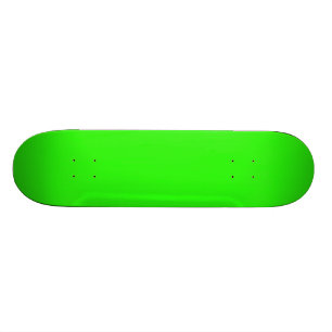 Skate Tendência de Cor da Moda Brilhante Verde Neon 201