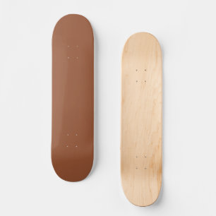 Skate Terracotta - Cor Sólida Laranja Queimada