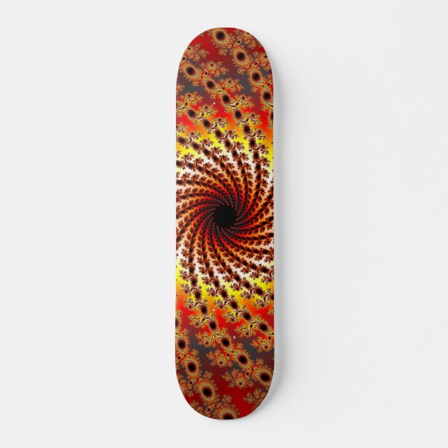 Skate Terrapin Spin Arte Fractal (Frente)