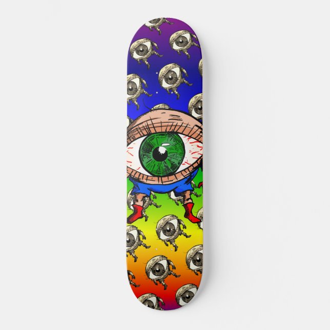 Skate Terrif-eye Trippy Rainbow (Frente)