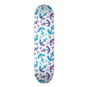 Skate Teste padrão 2 da âncora da tintura do laço