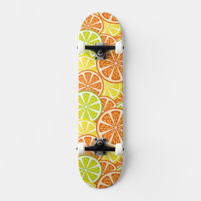 Skate Teste padrão 2 do citrino (Frente)