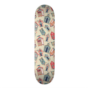 Skate Teste padrão da cabana da praia