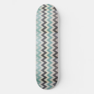 Skate Teste padrão de Chevron na textura do metal por