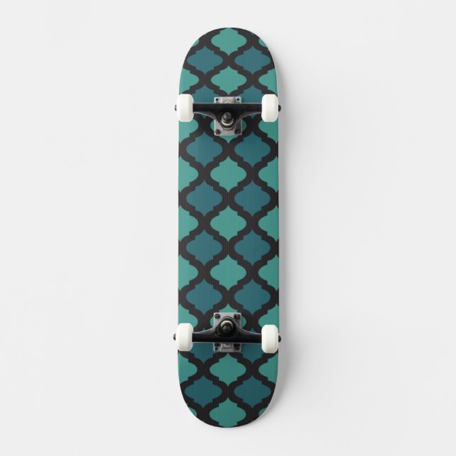 Skate Teste padrão de mosaico no estilo árabe (Frente)