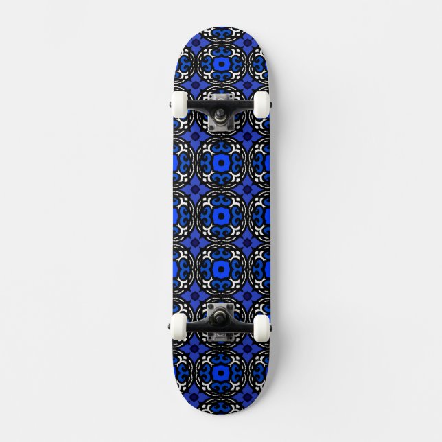 Skate Teste padrão étnico com motivos turcos (Frente)